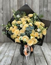 Букет цветов из:  Розы и Лизиантусы #REPLACE_PRED# Авсюнино