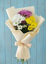 Букет цветов из:  Хризантемы в Авсюнино