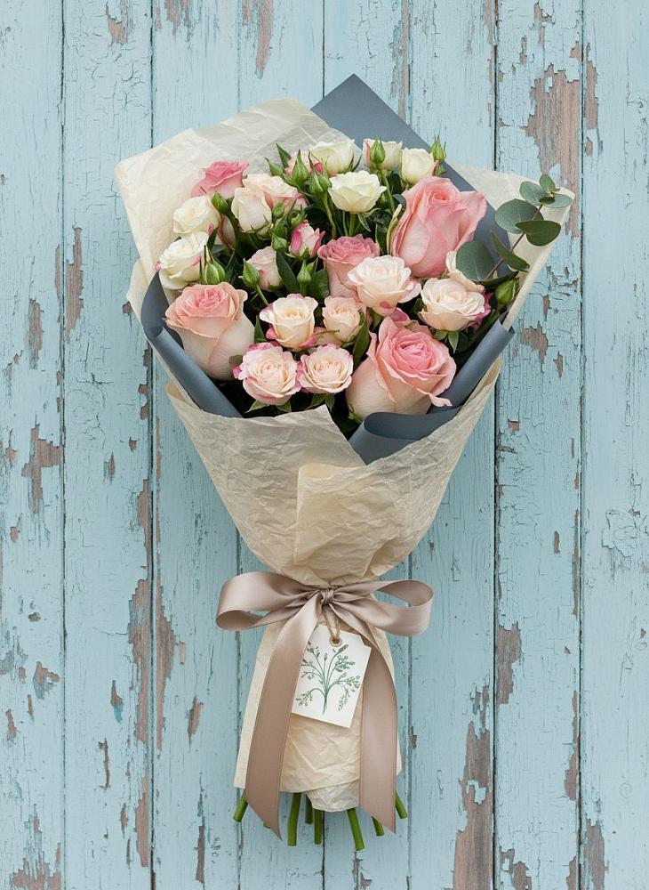 Букет цветов из: Розы в Авсюнино