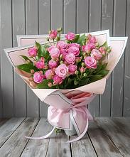 Букет Розовый кустик #REPLACE_PRED# Авсюнино