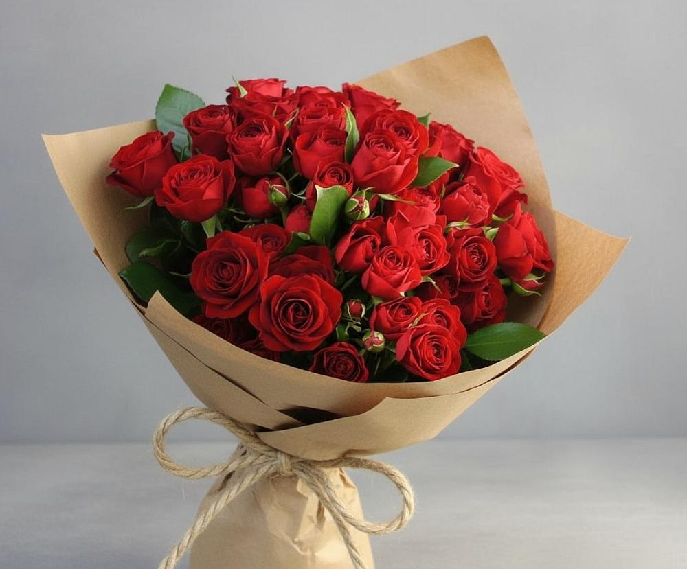 Букет Любовный роман в Авсюнино