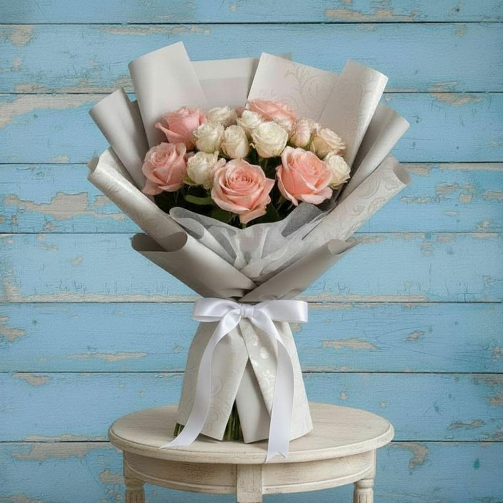 Букет цветов из: Розы в Авсюнино