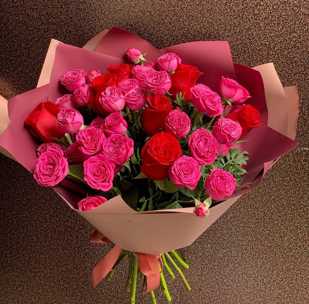 Букет В объятьях нежности в Авсюнино