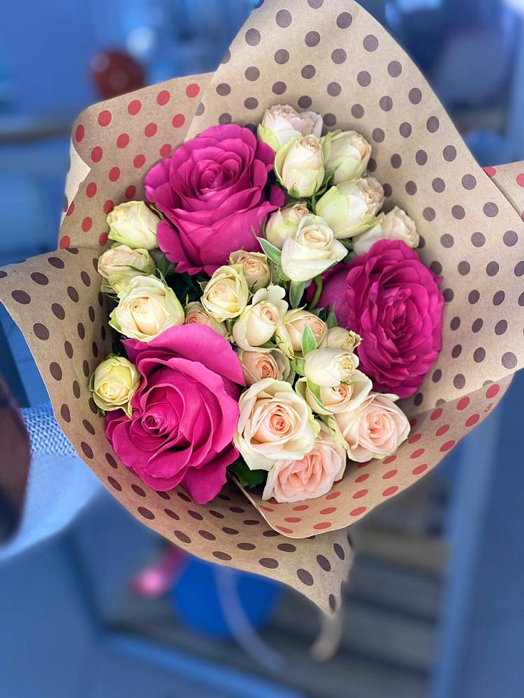 Букет цветов из: Розы в Авсюнино