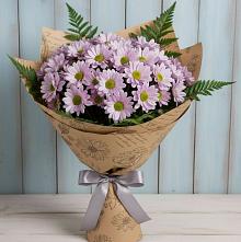 Букет цветов из:  Хризантемы в Авсюнино