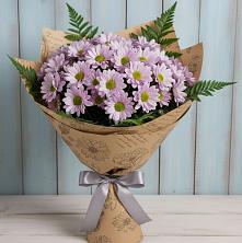 Букет цветов из:  Хризантемы в Авсюнино
