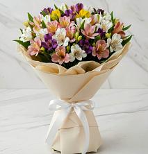 Букет цветов из:  Альстромерии в Авсюнино