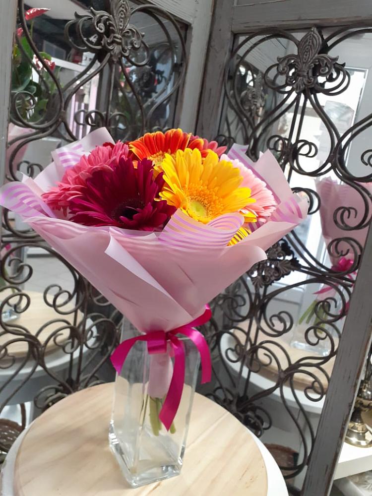 Букет цветов из: Герберы в Авсюнино