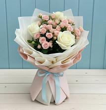 Букет цветов из:  Розы в Авсюнино