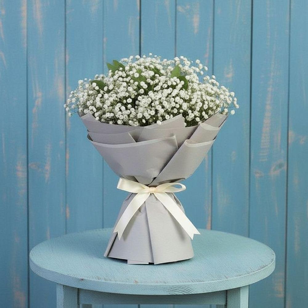 Букет цветов из: Гипсофила в Авсюнино