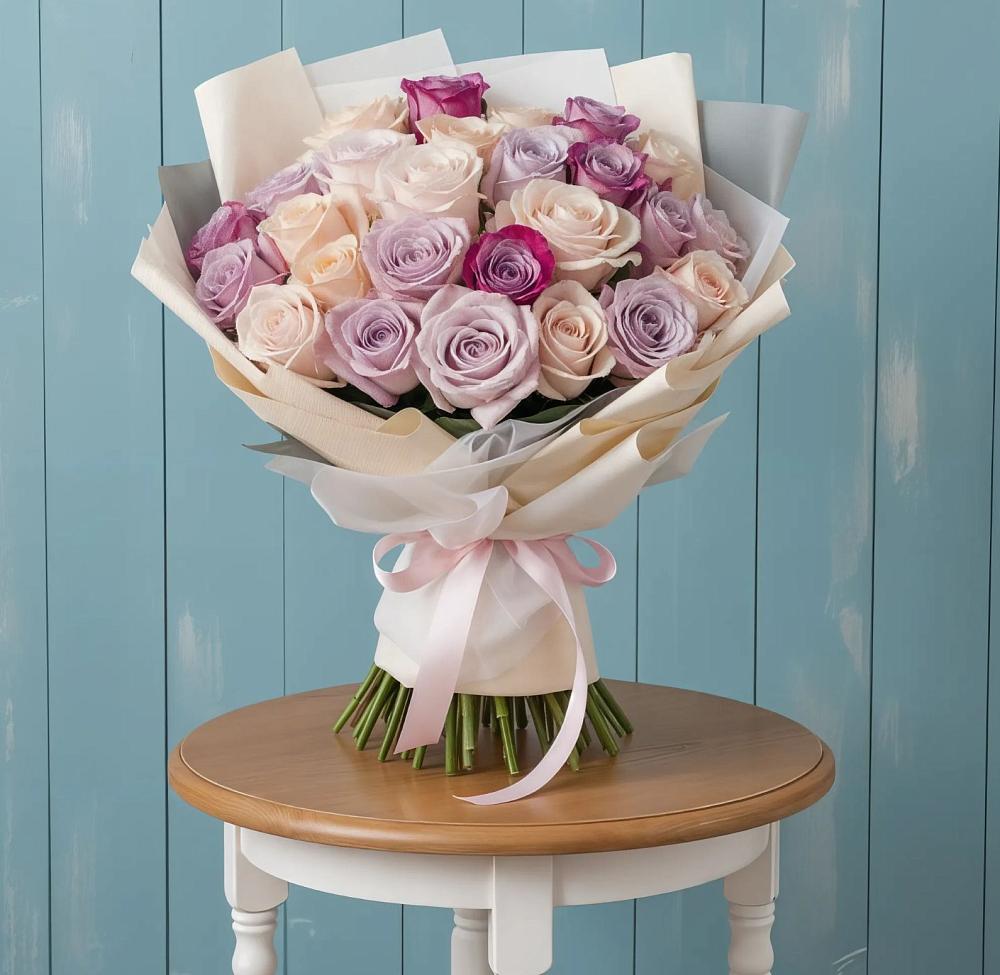 Букет цветов из: Розы в Авсюнино