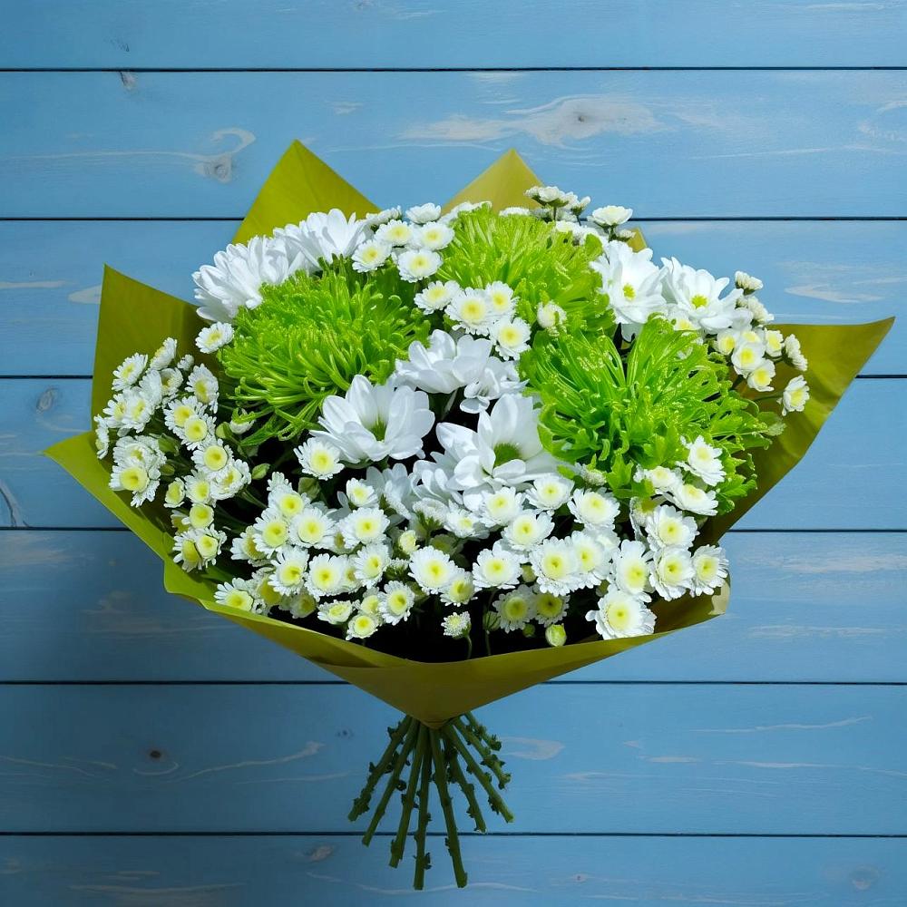 Букет цветов из: Хризантемы в Авсюнино