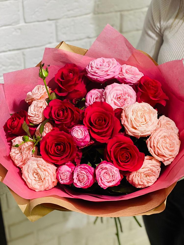 Букет цветов из: Розы в Авсюнино