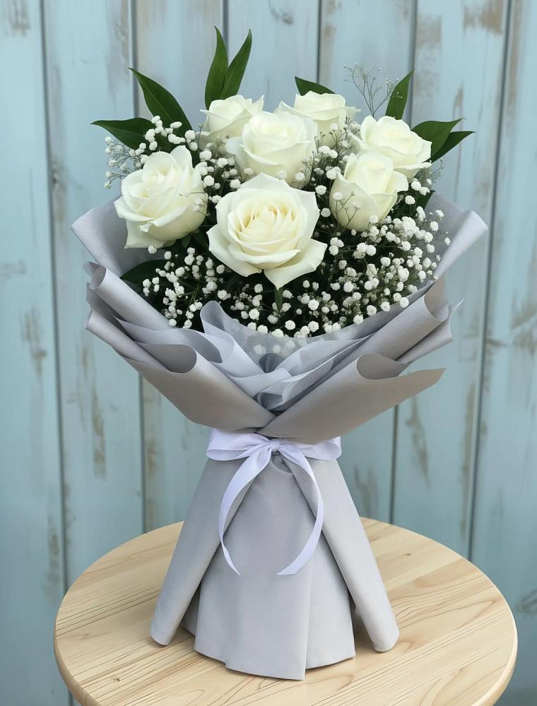 Букет цветов из: Розы в Авсюнино