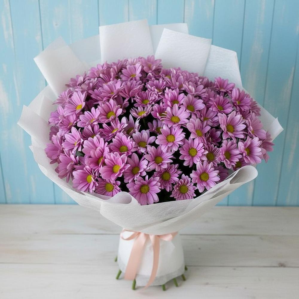 Букет цветов из: Хризантемы в Авсюнино