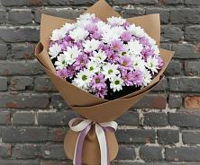 Букет цветов из:  Хризантемы в Авсюнино