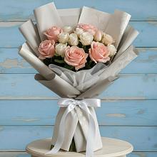 Букет цветов из:  Розы в Авсюнино