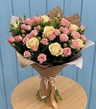 Букет цветов из:  Розы в Авсюнино