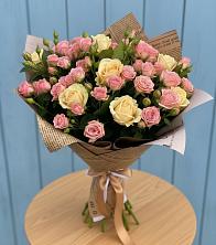 Букет цветов из:  Розы в Авсюнино