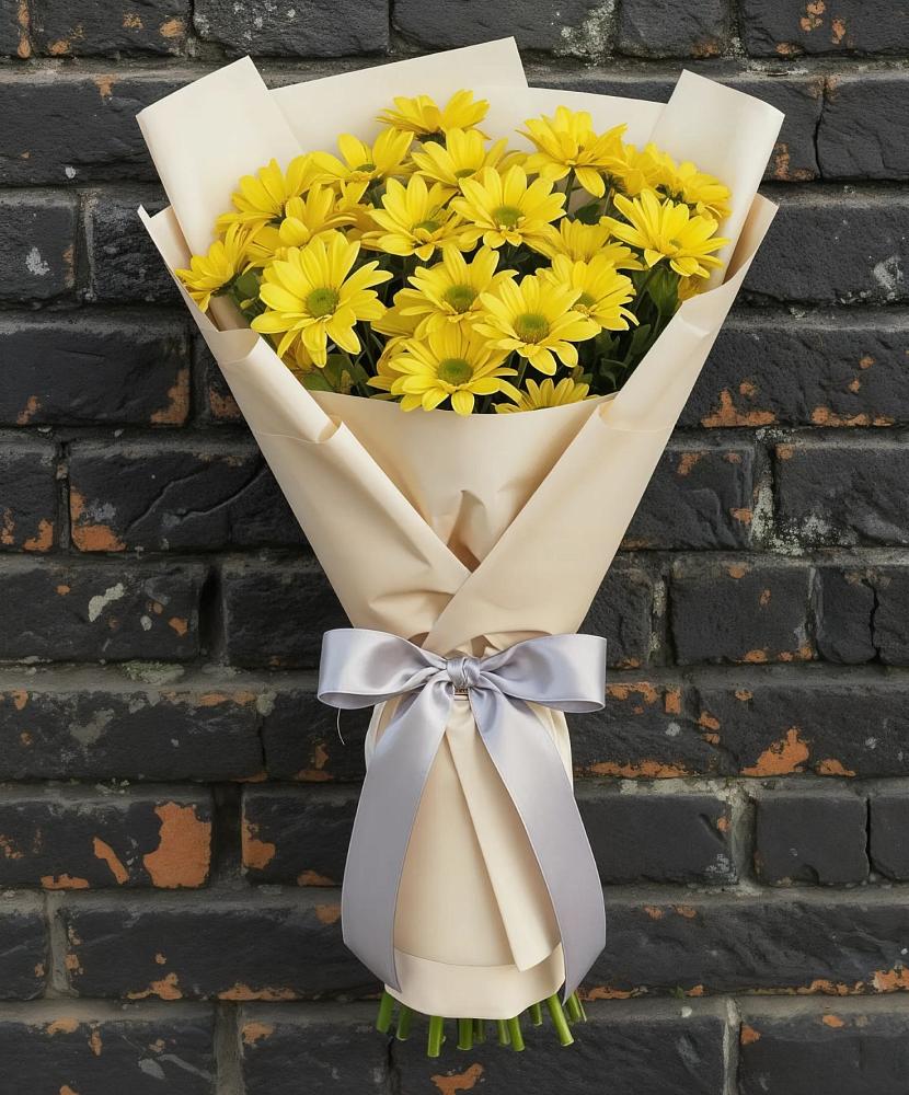 Букет цветов из: Хризантемы в Авсюнино