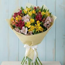 Букет цветов из:  Альстромерии в Авсюнино