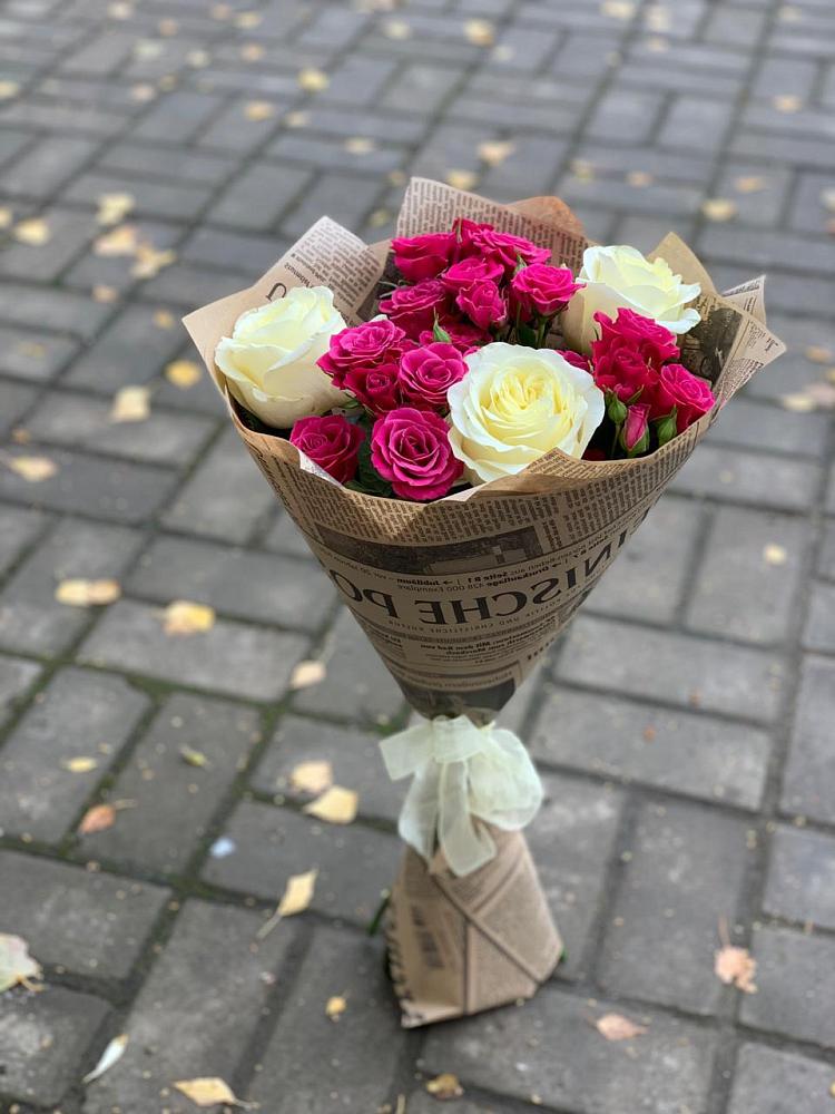 Букет цветов из: Розы в Авсюнино