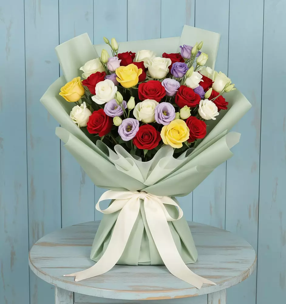 Букет цветов из: Розы в Авсюнино