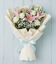 Букет цветов из:  Лилии #REPLACE_PRED# Авсюнино