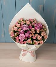 Букет цветов из:  Розы в Авсюнино